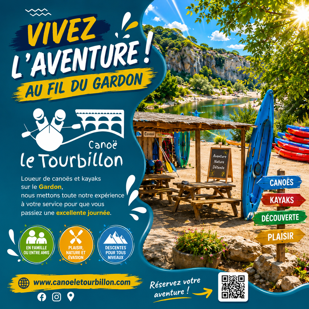 Canoë Le Tourbillon