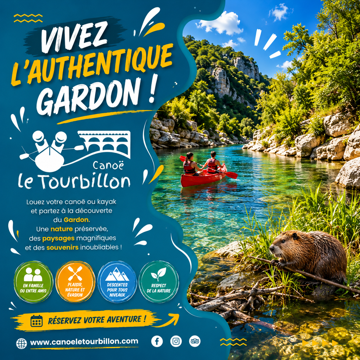 Canoë Le Tourbillon