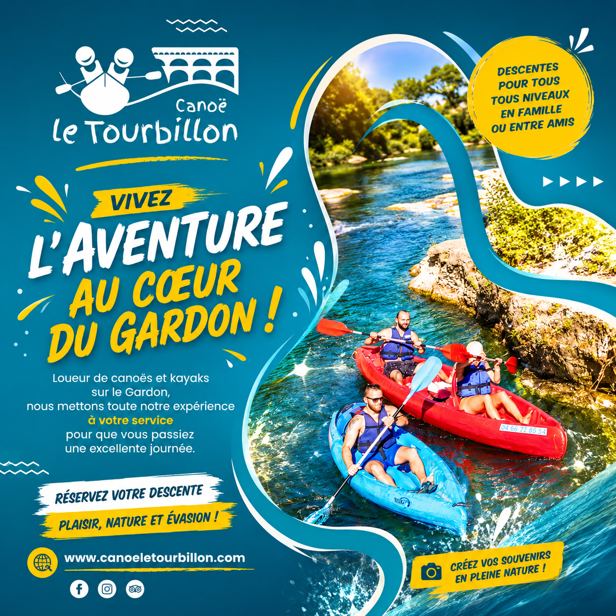 Canoë Le Tourbillon